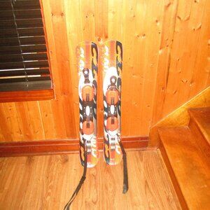 GLOU 85 Skiboards SnowBlades Mini Skis 87cm 34 1/2 inches long Ski-Board Snow Bl